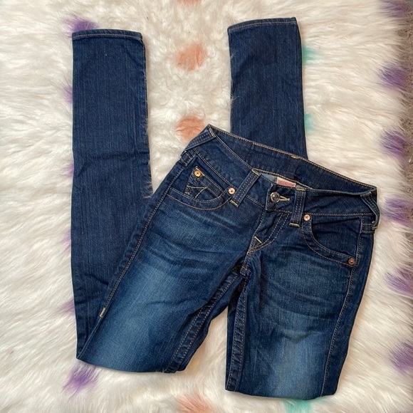 True‎ Religion Julie Woman’s Jeans Size 25 - Picture 1 of 8